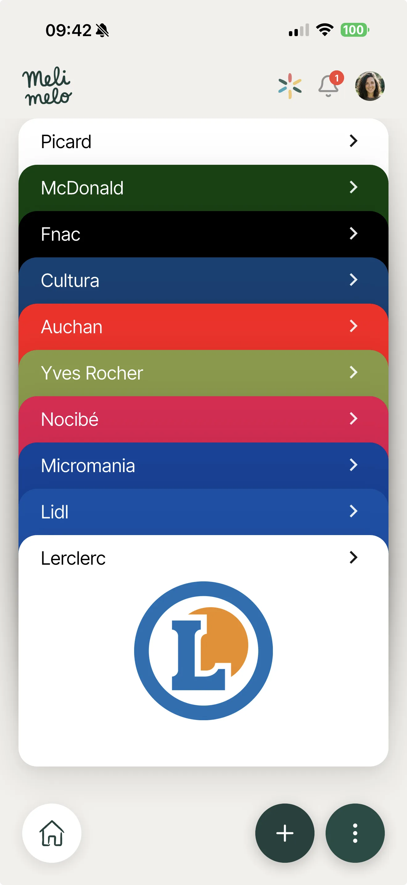 Module Fidélité sur iPhone
