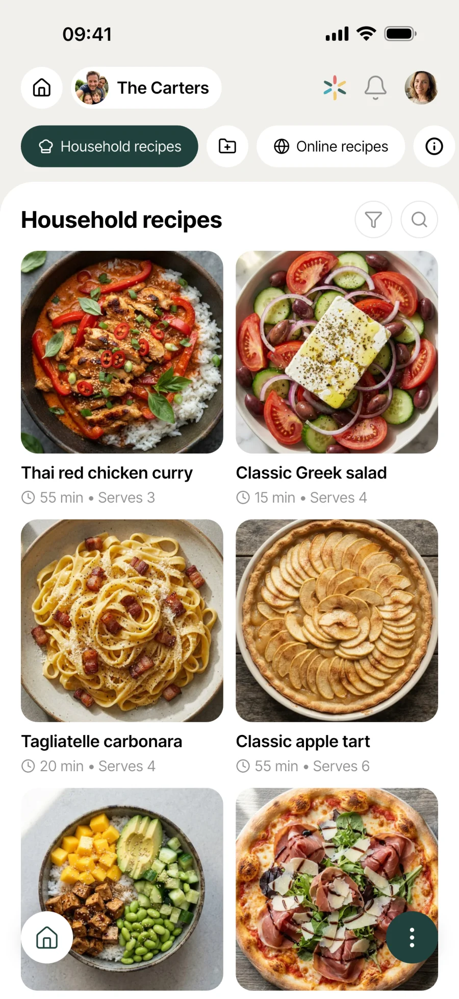 Melimelo auf dem iPhone: Rezepte